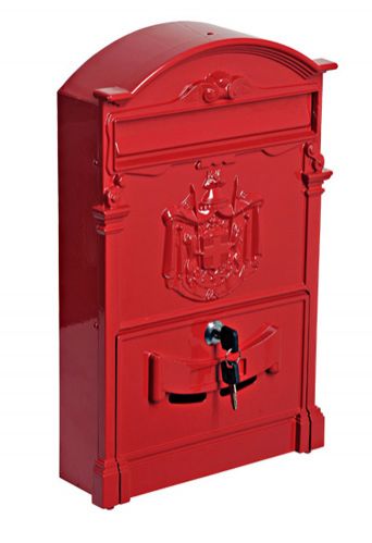 Шкафчик для корреспонденции - ВН-12 красный - Изображение
