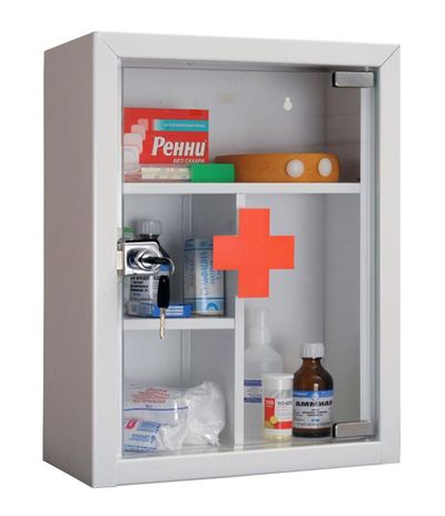 Медицинская аптечка шкаф - AMD-39G - Изображение